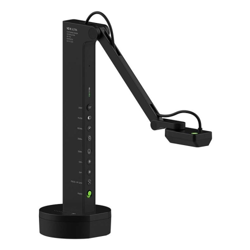 IPEVO VZ-X ULTRA aparat do dokumentów Czarny 25,4 / 3,06 mm (1 / 3.06