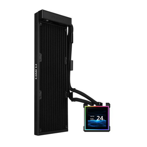 Lian Li HydroShift II LCD-S 360 Fanless Procesor Zestaw do chłodzenia płynami Czarny 1 szt.-24160940