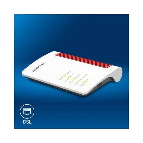 Box 7630 router bezprzewodowy 2.5 Gigabit Ethernet Dual-band (2.4 GHz/5 GHz) Biały, Czerwony-24168962