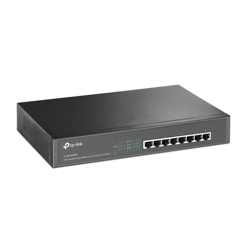 TP-Link TL-SG1008MP przełącznik sieciowy Nie zarządzany Gigabit Ethernet (10/100/1000) Obsługa PoE Czarny-24169507