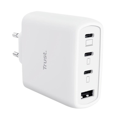 Ładowarka TRUST Maxo USB GaN 65 W z 4 portami-24172328