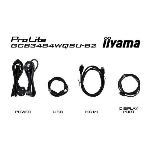 iiyama G-MASTER GCB3484WQSU-B2 34IN PRO-GAMING 0.4MS VA LCD 3440X144 monitor komputerowy 86,4 cm (34