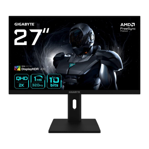 GIGABYTE G27Q3 monitor komputerowy 68,6 cm (27") 2560 x 1440 px Quad HD LED Czarny
