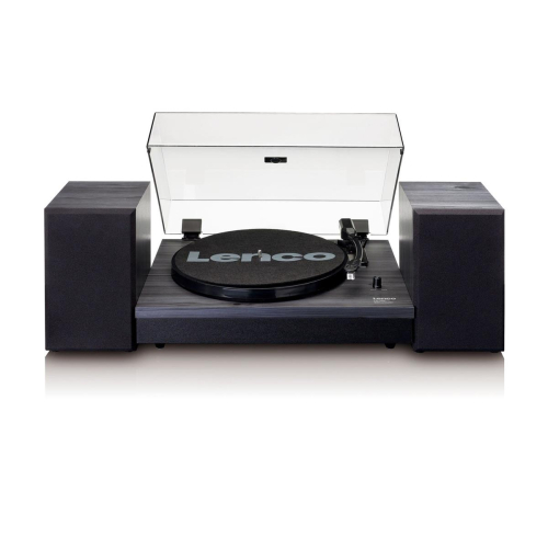 Lenco LS-300 Gramofon z napędem pasowym Czarny Automatyczny