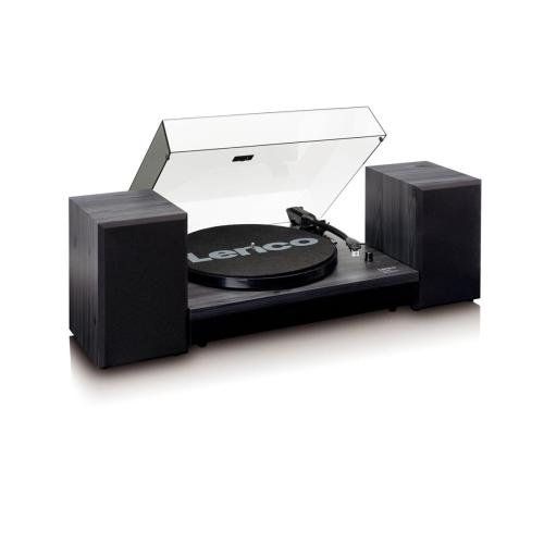 Lenco LS-300 Gramofon z napędem pasowym Czarny Automatyczny-24182315