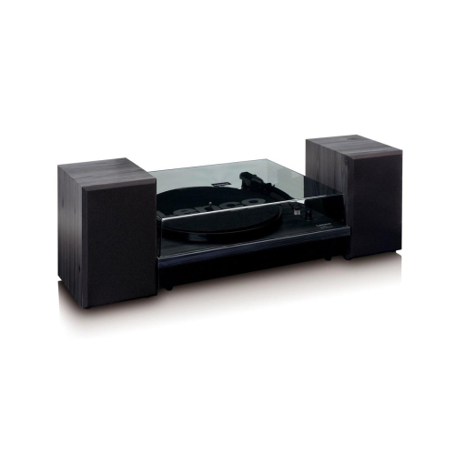 Lenco LS-300 Gramofon z napędem pasowym Czarny Automatyczny-24182316