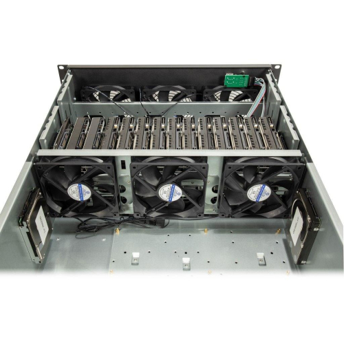 Inter-Tech 4F28 Rack Czarny, Srebrny-24183988