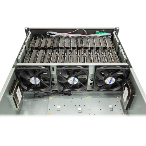 Inter-Tech 4F28 Rack Czarny, Srebrny-24183989