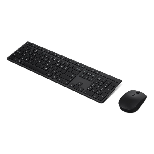 Lenovo 4X31R64328 klawiatura Dołączona myszka Biuro RF Wireless + Bluetooth Niemiecki Czarny-24186538