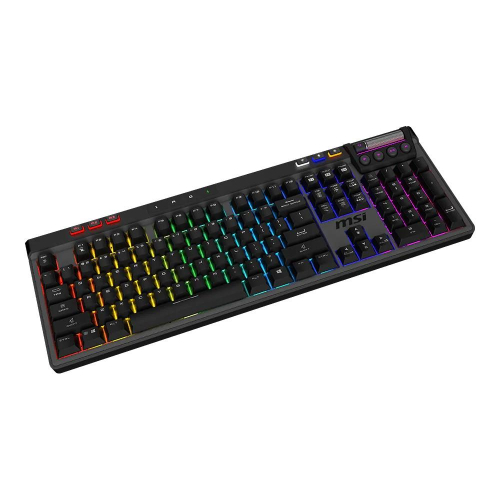 MSI STRIKE PRO WIRELESS klawiatura Gaming USB + Bluetooth QWERTY US English Czarny-24186585