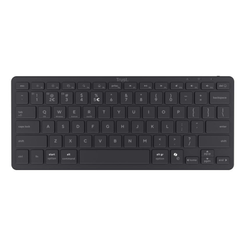 Klawiatura TRUST Nado II Bluetooth® do wielu urządzeń-24186602