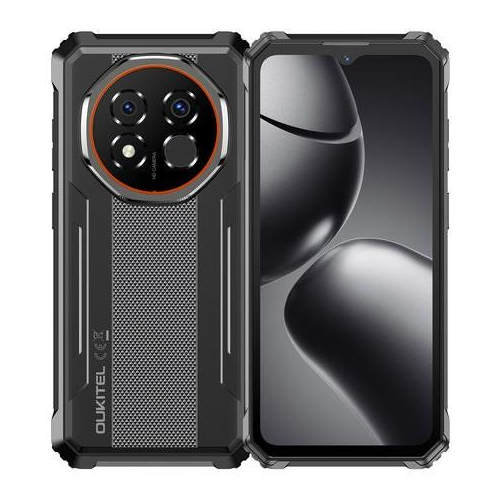Oukitel G6 16,6 cm (6.52") Dual SIM Android 16.0 3G USB Type-C 8 GB 256 GB 10600 mAh Czarny
