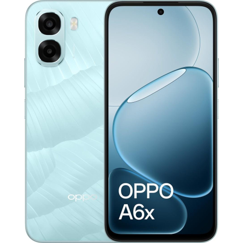 OPPO A6x 17,1 cm (6.75") Dual SIM Android 15 4G USB Type-C 4 GB 128 GB 6100 mAh Niebieski