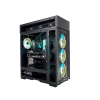 InWin Modfree Base Big-Tower Tempered Glass - schwarz-24235335