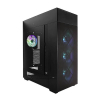 InWin Modfree Deluxe Big-Tower Tempered Glass - schwarz-24235351
