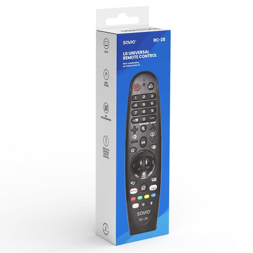 SAVIO PILOT UNIWERSALNY/ZAMIENNIK DO TV LG - SMART TV RC-28-24202384
