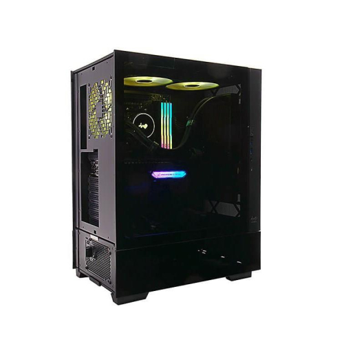 InWin Modfree Base Big-Tower Tempered Glass - schwarz-24235322