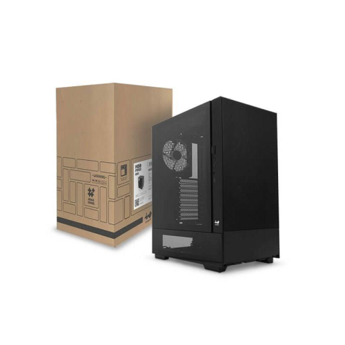 InWin Modfree Base Big-Tower Tempered Glass - schwarz-24235328