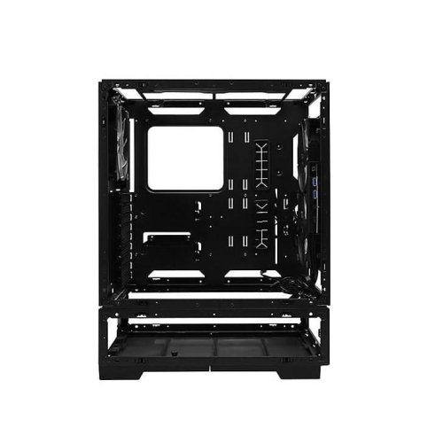InWin Modfree Base Big-Tower Tempered Glass - schwarz-24235333