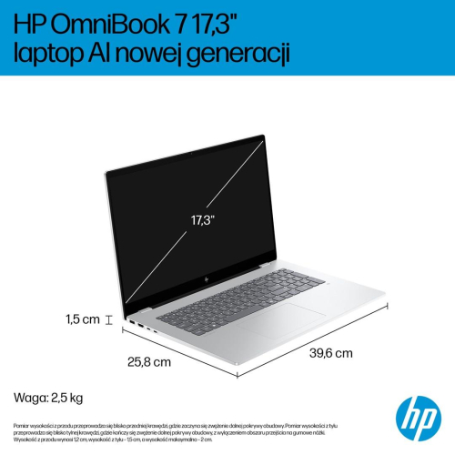HP OmniBook 7 17-dc0219nw Ultra 5 226V 17.3