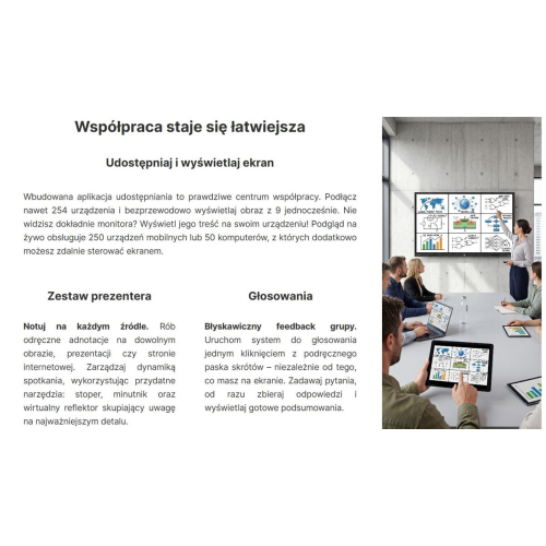 AVTEK MONITOR INTERAKTYWNY TS 9 MATE G 65