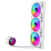 GameMax ICEBURG 360 INFINITY WH system chłodzenia komputerów Procesor Chłodnica cieczy all-in-one 12 cm Biały 1 szt.