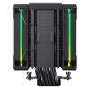 GameMax SIGMA 620 BK system chłodzenia komputerów Procesor Chłodnica powietrza 12 cm Czarny 1 szt.-24320120