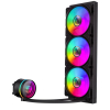 GameMax ICEBURG 360 INFINITY BK system chłodzenia komputerów Procesor Chłodnica cieczy all-in-one 12 cm Czarny 1 szt.