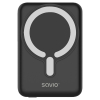 SAVIO POWERBANK 10000 MAH MAGNETYCZNY CZARNY BA-12