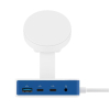 Koncentrator Hyper HyperDrive Flex MagCharge USB-C, biały/niebieski-24330425