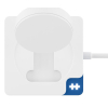 Koncentrator Hyper HyperDrive Flex MagCharge USB-C, biały/niebieski-24330426