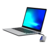 Port Designs 900162 huby i koncentratory USB Type-C Srebrny-24341829