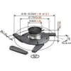 Vogels EPC6545 Uniwersalny uchwyt sufitowy do projektora Max 22LB-24356396