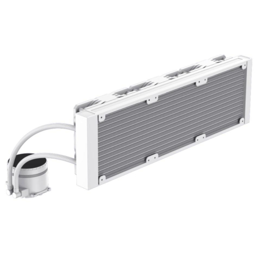 GameMax ICEBURG 360 INFINITY WH system chłodzenia komputerów Procesor Chłodnica cieczy all-in-one 12 cm Biały 1 szt.