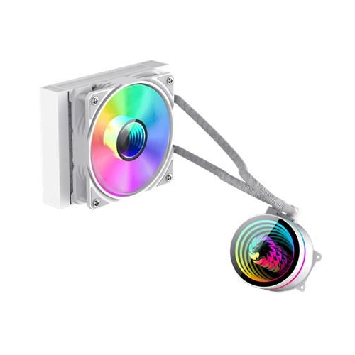 Gamemax CPU Liquid Cooler | ICEBURG 120 WT | White