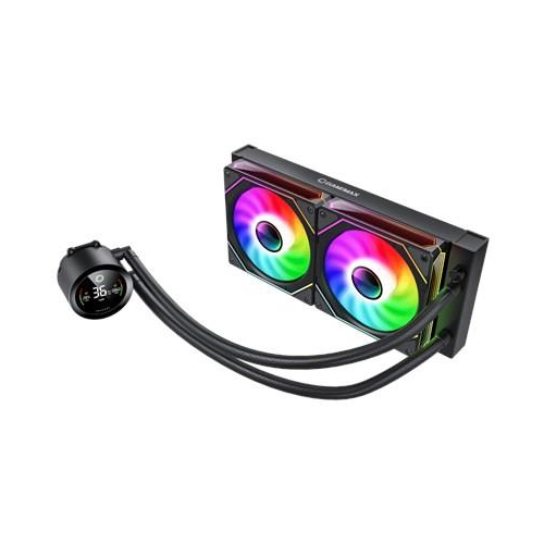 Gamemax CPU Liquid Cooler | ICEBURG 240 DIGITAL BK | Black