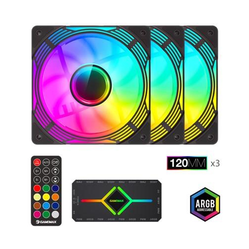 Gamemax Case Fan | KF300 BK | Black