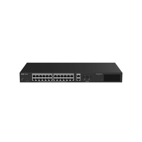 Ruijie Networks RG-ES228GS-LP przełącznik sieciowy Zarządzany L2 Gigabit Ethernet (10/100/1000) Obsługa PoE Desktop 