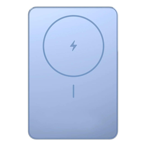 Xiaomi Super Slim Magnetic Power Bank 5000 Litowo-jonowa (Li-Ion) 5000 mAh Bezprzewodowe ładowanie Niebieski