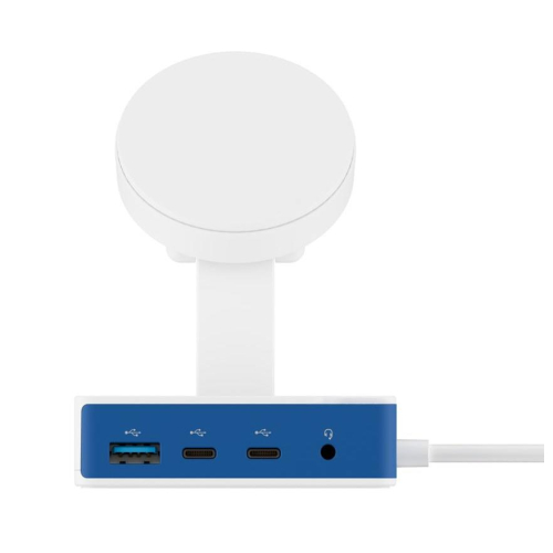 Koncentrator Hyper HyperDrive Flex MagCharge USB-C, biały/niebieski-24330425