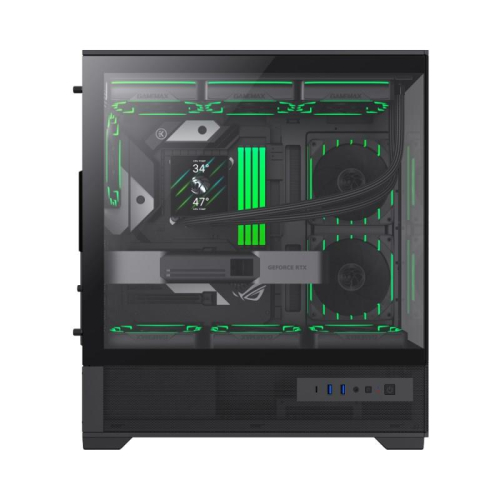 GameMax VISTA 2 AB Midi Tower Czarny-24338322