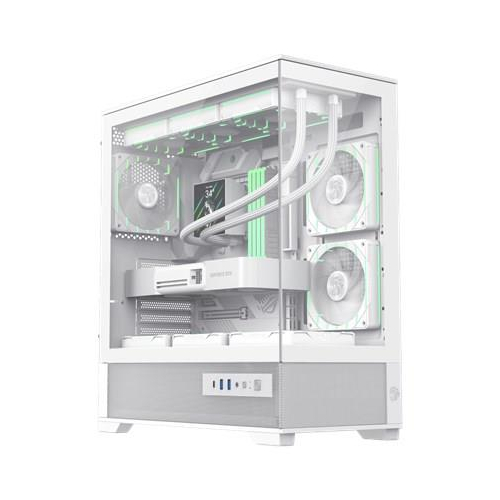 GameMax VISTA 2 AW Midi Tower Biały