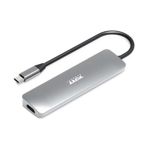 Port Designs 900162 huby i koncentratory USB Type-C Srebrny-24341827