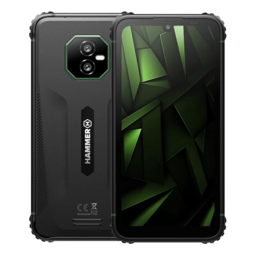 Smartfon Hammer Ranger (Zielony) DS 6.1" IPS TFT 720x1560/2GHz/128GB/6GB RAM/Android 15/microSDXC/WiFi,BT,4G