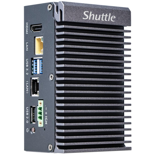 Shuttle Edge PC SPCEL03 Wielkość PC 0.46L Czarny x6413E Intel SoC BGA 1493 1,5 GHz-24380287