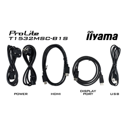 iiyama ProLite T1532MSC-B1S monitor komputerowy 38,1 cm (15