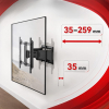 MACLEAN UCHWYT / WIESZAK DO TELEWIZORA, MAX. VESA 600X400, 37-90