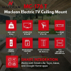MACLEAN UCHWYT ELEKTRYCZNY DO TV, SUFITOWY, OBSŁUGA TUYA, MAX. VESA 800X400, DLA TV 43-86