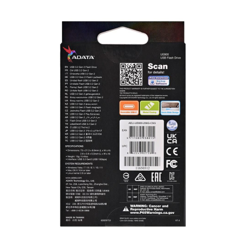 ADATA pendrive Dashdrive Elite UE800 256 GB-24447525