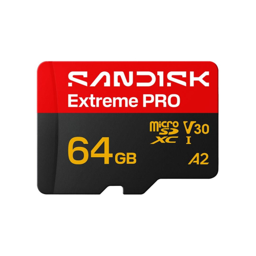 Sandisk Extreme Pro microSD UHS-I 64GB MicroSD 200MB/s(R) / 90MB/s(W)-24447631